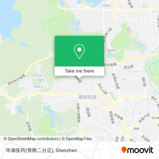 华康医药(章阁二分店) map