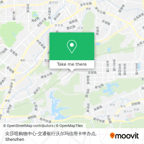 尖莎咀购物中心-交通银行沃尔玛信用卡申办点 map