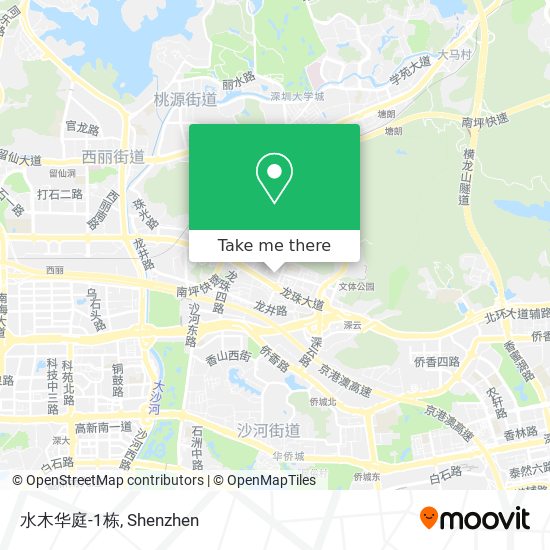 水木华庭-1栋 map