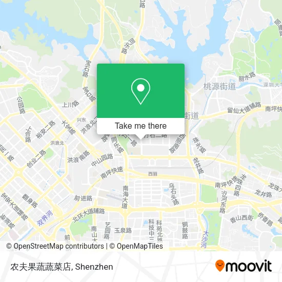 农夫果蔬蔬菜店 map