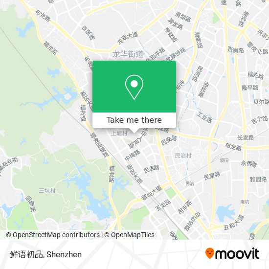 鲜语初品 map