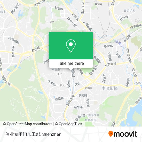 伟业卷闸门加工部 map