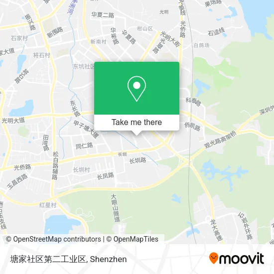 塘家社区第二工业区 map