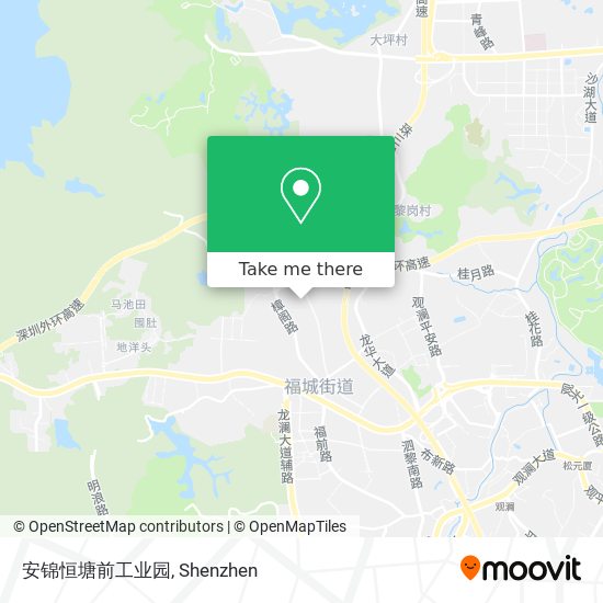 安锦恒塘前工业园 map