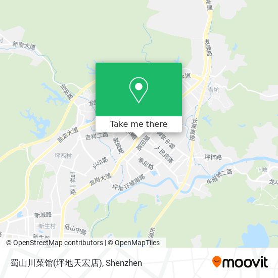 蜀山川菜馆(坪地天宏店) map