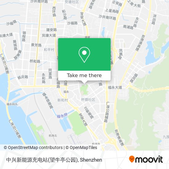 中兴新能源充电站(望牛亭公园) map