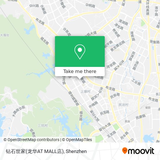 钻石世家(龙华AT MALL店) map