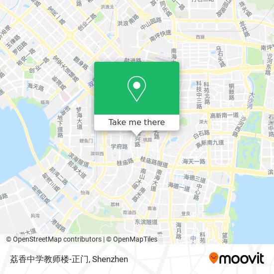 荔香中学教师楼-正门 map