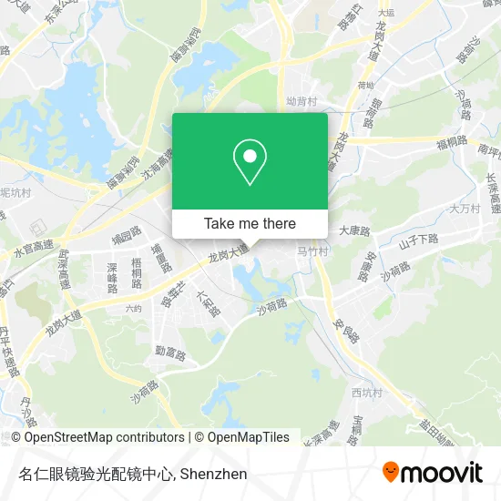 名仁眼镜验光配镜中心 map