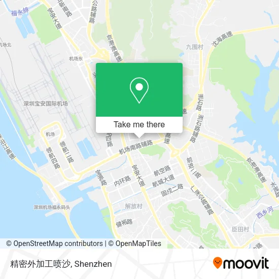 精密外加工喷沙 map