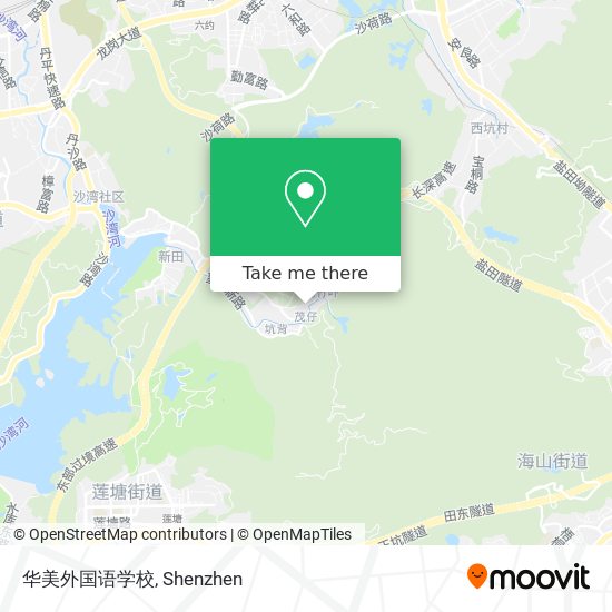 华美外国语学校 map