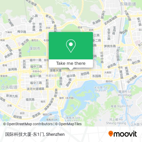 国际科技大厦-东1门 map