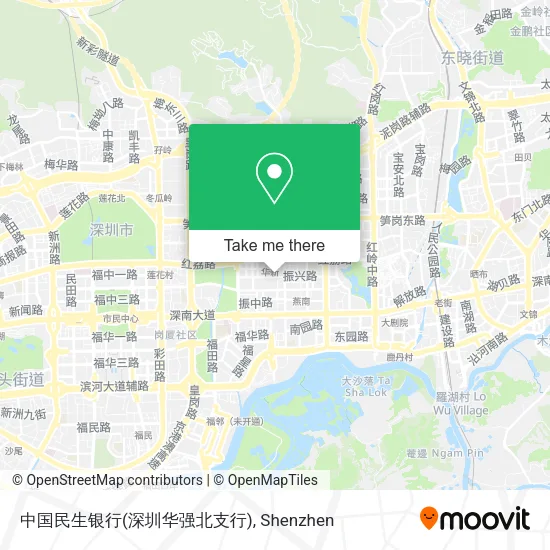 中国民生银行(深圳华强北支行) map