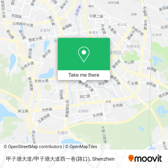 甲子塘大道/甲子塘大道西一巷(路口) map