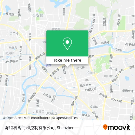 海特科阀门和控制有限公司 map