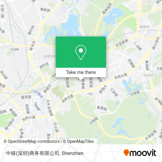 中移(深圳)商务有限公司 map