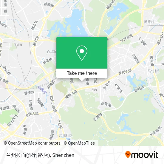 兰州拉面(深竹路店) map