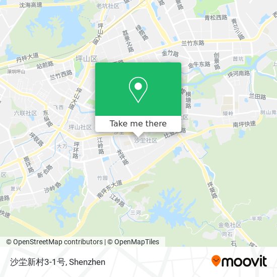 沙坣新村3-1号 map