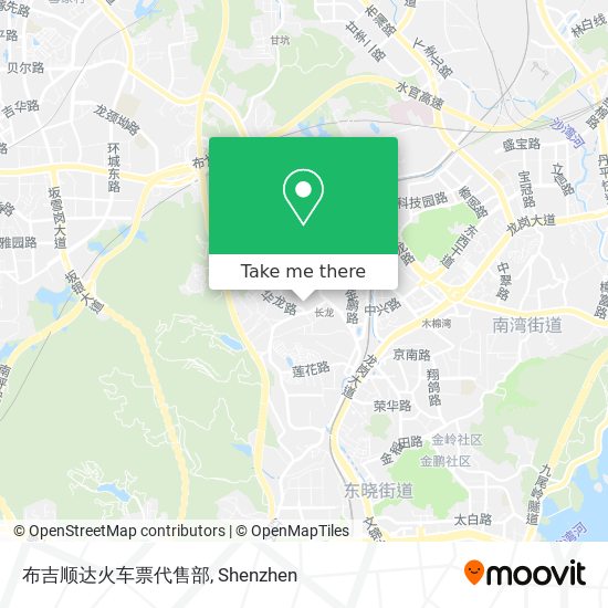 布吉顺达火车票代售部 map