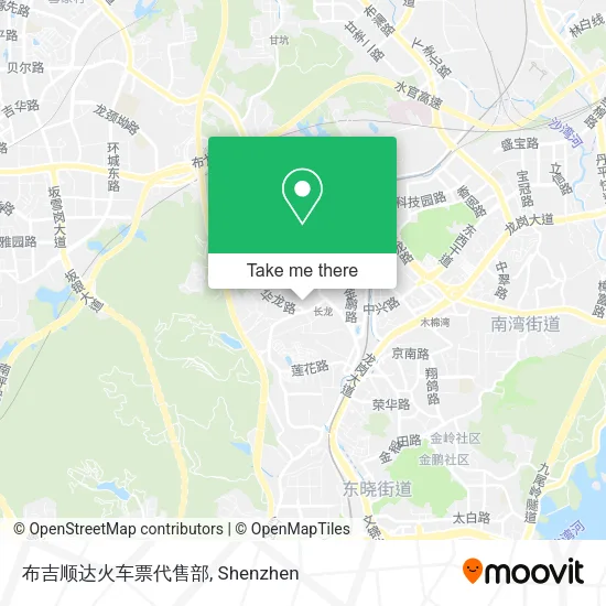 布吉顺达火车票代售部 map