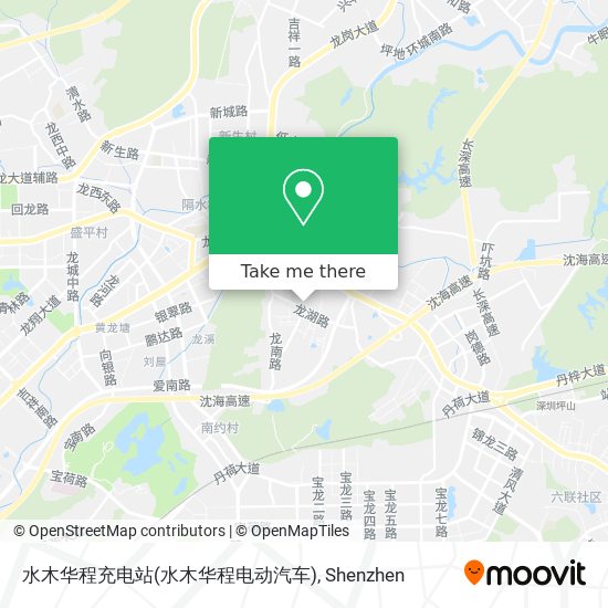 水木华程充电站(水木华程电动汽车) map