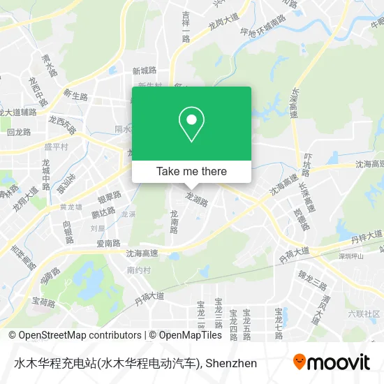 水木华程充电站(水木华程电动汽车) map