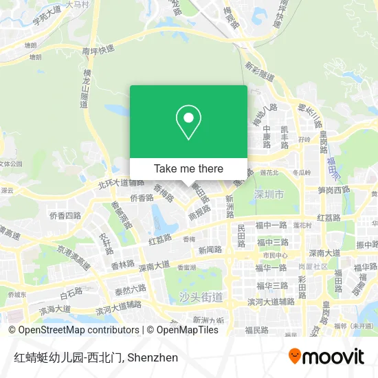 红蜻蜓幼儿园-西北门 map