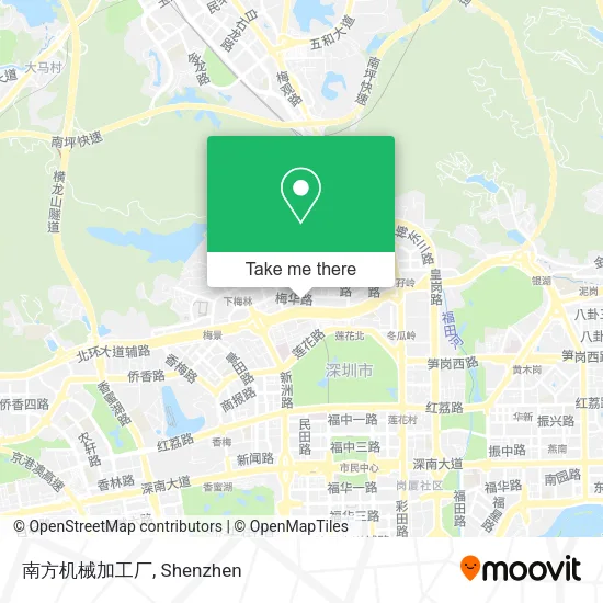 南方机械加工厂 map