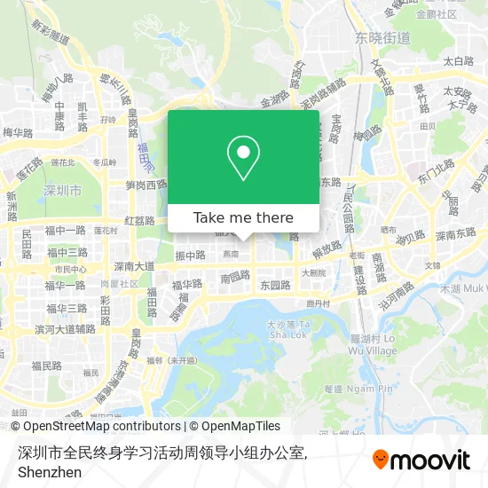 深圳市全民终身学习活动周领导小组办公室 map