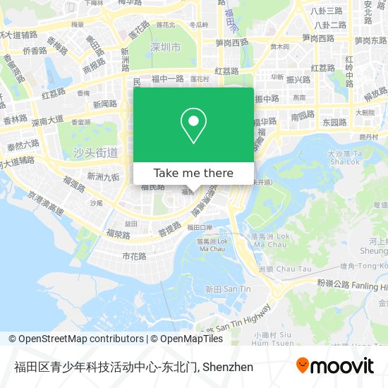 福田区青少年科技活动中心-东北门 map