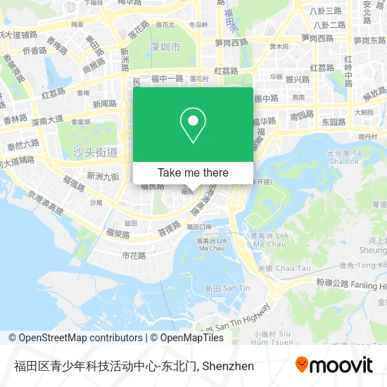 福田区青少年科技活动中心-东北门 map