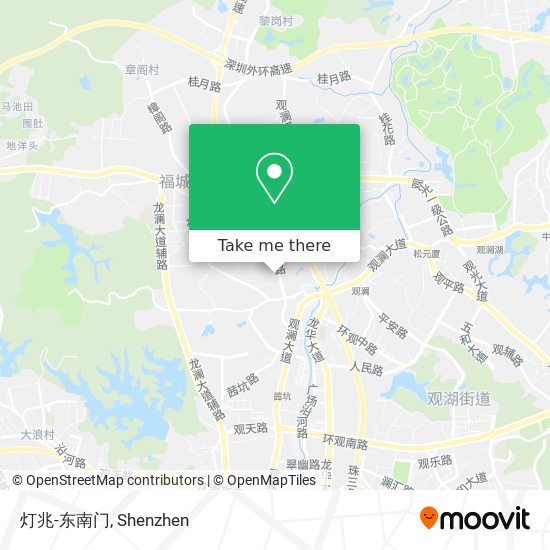 灯兆-东南门 map