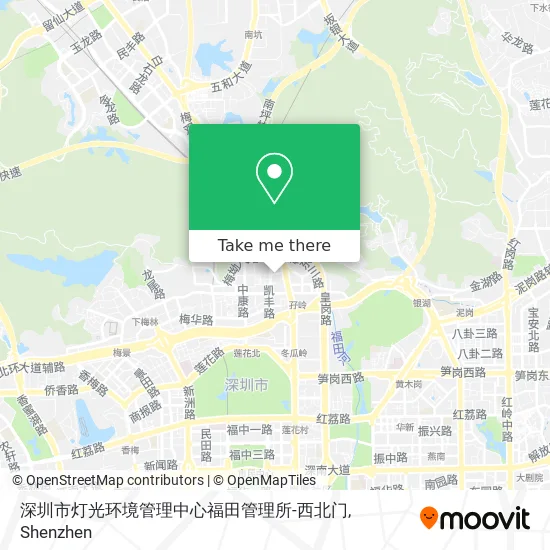 深圳市灯光环境管理中心福田管理所-西北门 map