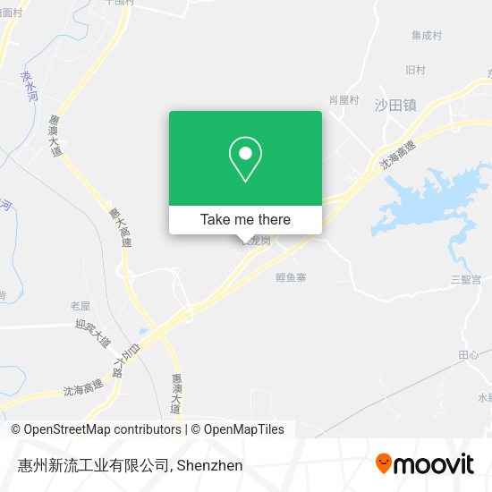 惠州新流工业有限公司 map