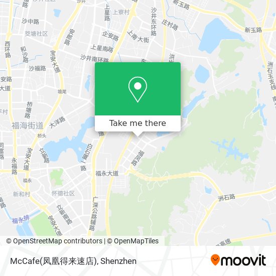 McCafe(凤凰得来速店) map