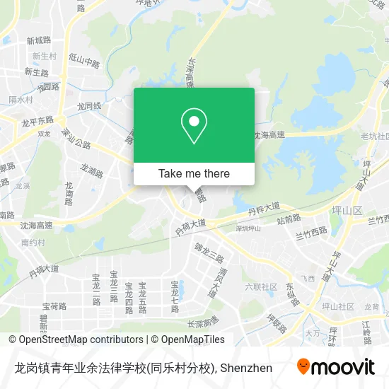 龙岗镇青年业余法律学校(同乐村分校) map