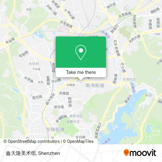 鑫天隆美术馆 map
