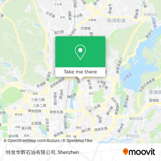 特发华辉石油有限公司 map
