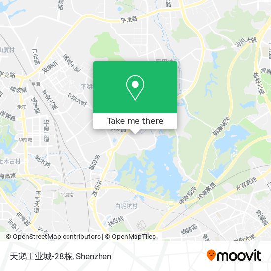天鹅工业城-28栋 map