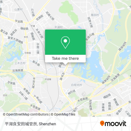 平湖良安田城管所 map