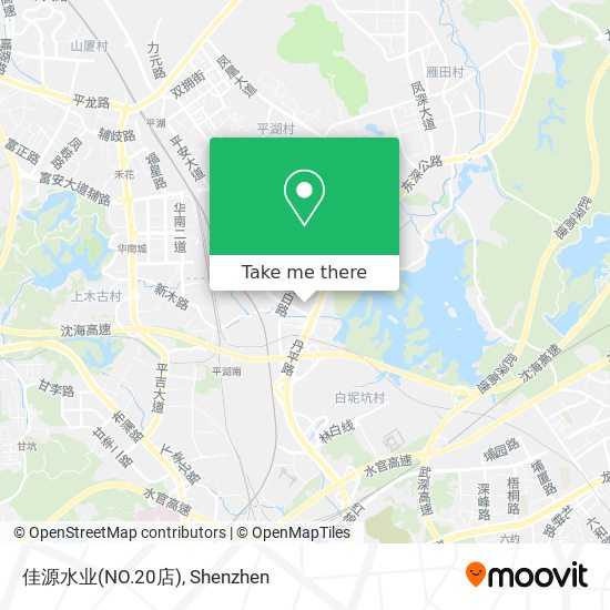 佳源水业(NO.20店) map