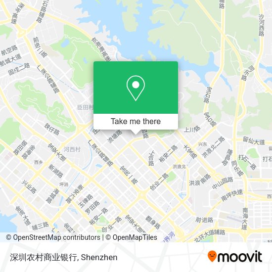 深圳农村商业银行 map