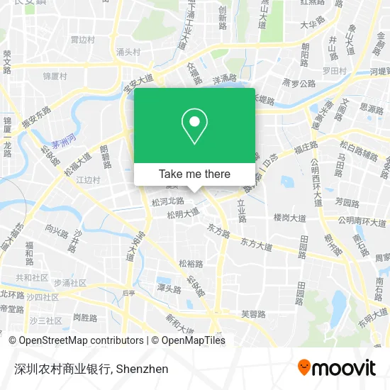 深圳农村商业银行 map