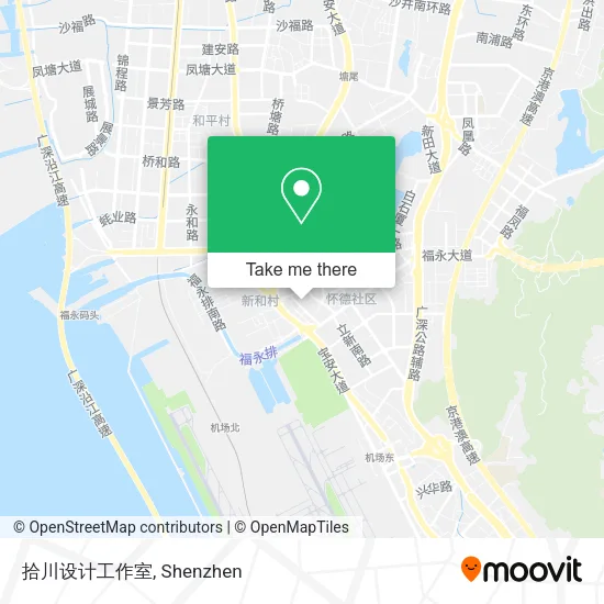 拾川设计工作室 map