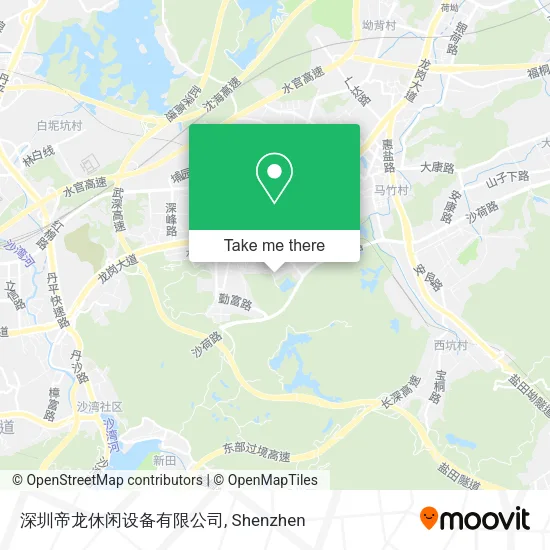 深圳帝龙休闲设备有限公司 map