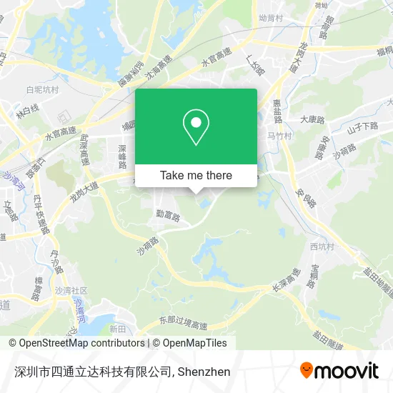 深圳市四通立达科技有限公司 map