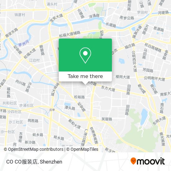 CO CO服装店 map