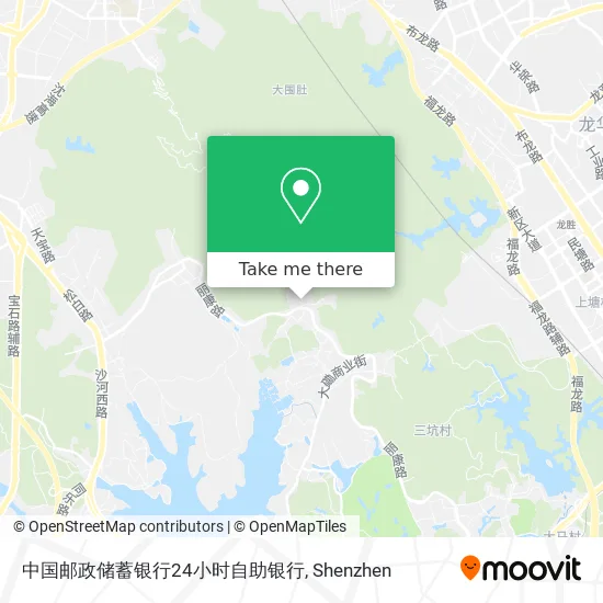 中国邮政储蓄银行24小时自助银行 map