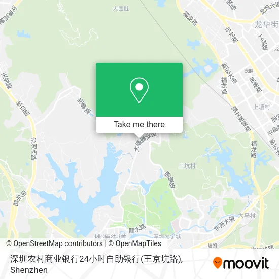 深圳农村商业银行24小时自助银行(王京坑路) map
