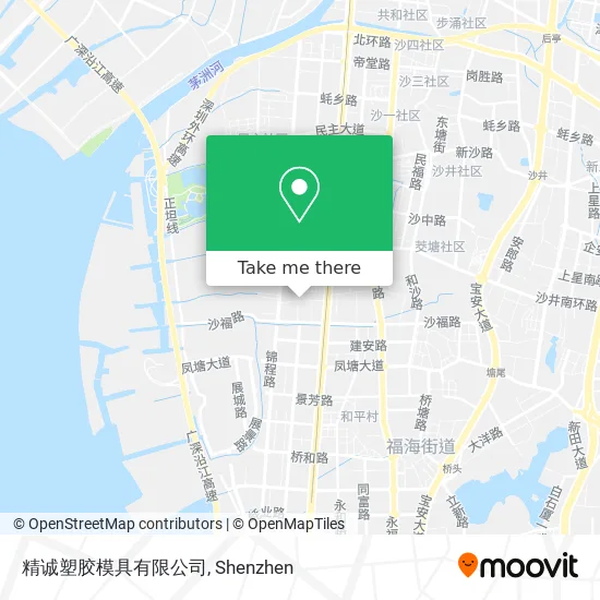 精诚塑胶模具有限公司 map